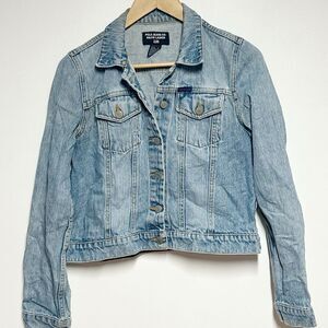 Vintage Ralph Lauren Polo Women’s Trucker Crop Jean Jacket Sz M